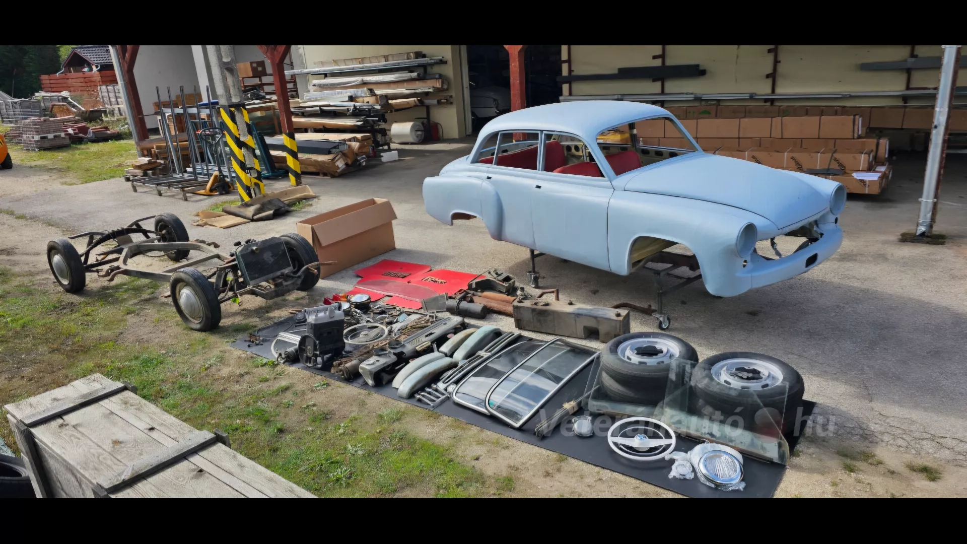 Wartburg 311 1956 projekt eladó 